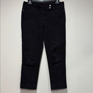White House Black Market Dark Gray Trousers